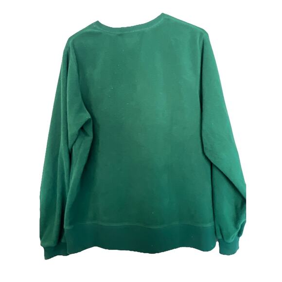 Vintage Disney Sweater Unisex Size S Green Grumpy Embroidered Crewneck Pullover - Picture 4 of 4